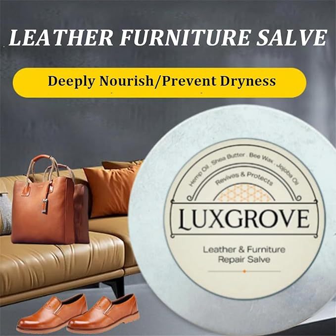 Leather furniture ointment