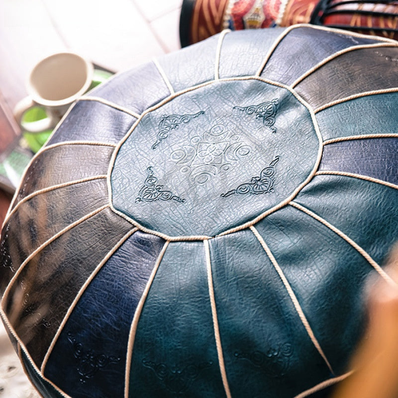 leather futon cushion