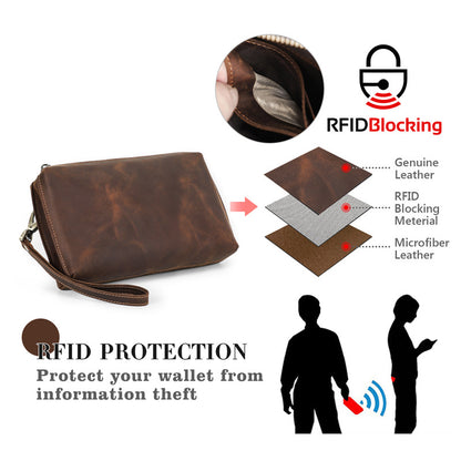 leather hand bag