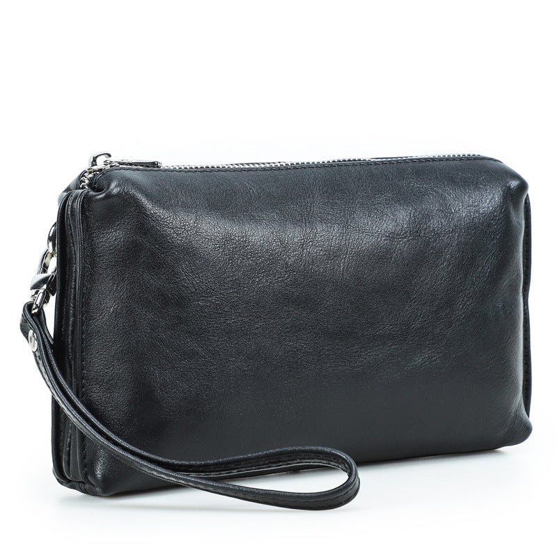 leather hand bag