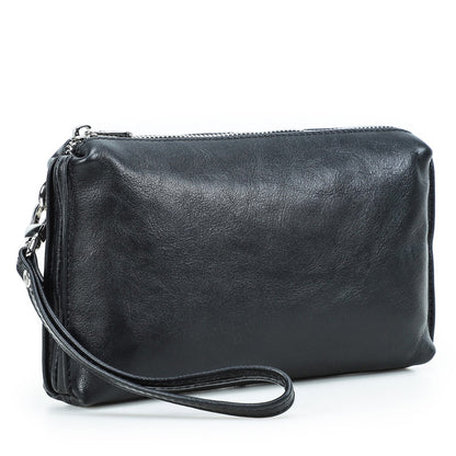 leather hand bag