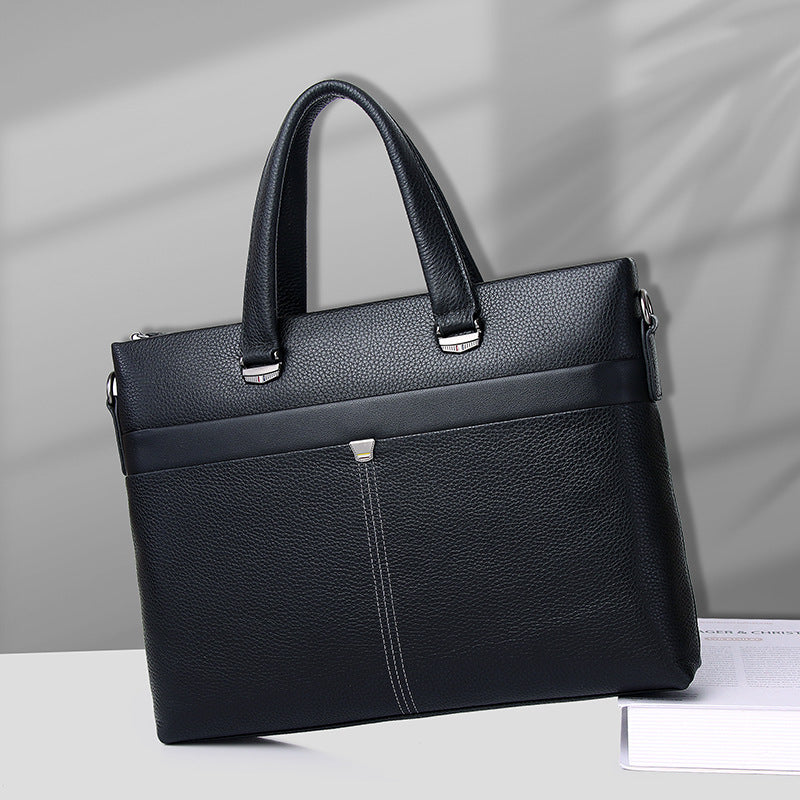 leather handbag