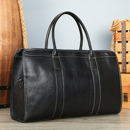 Leather handbag