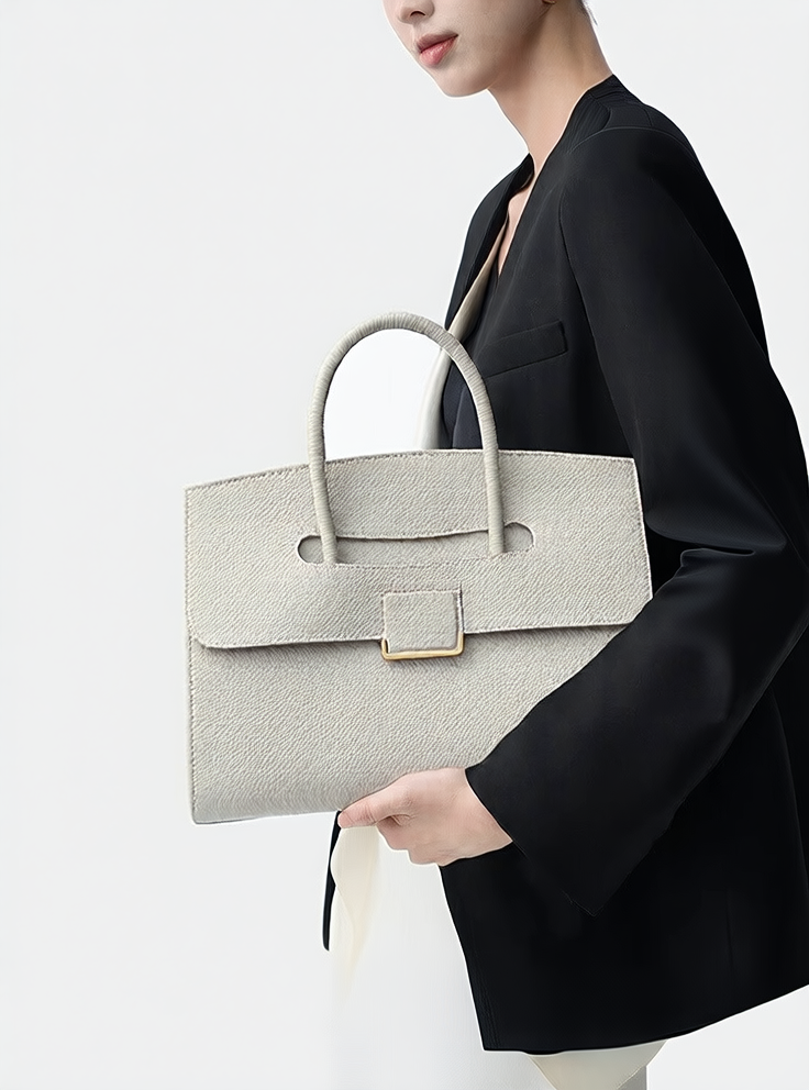 Leather handbag