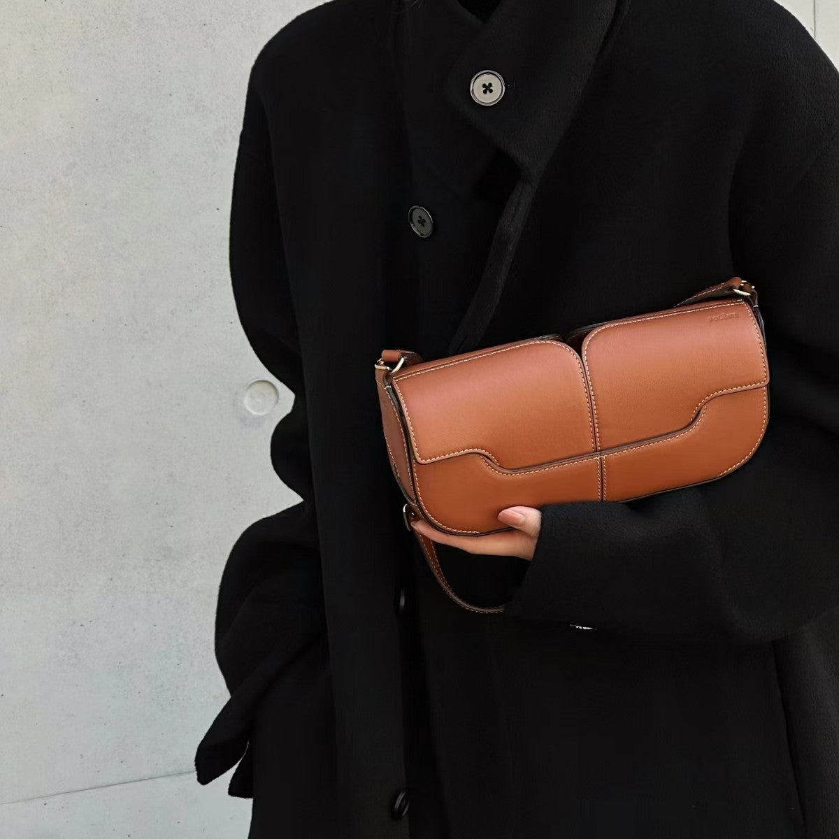 leather handbag