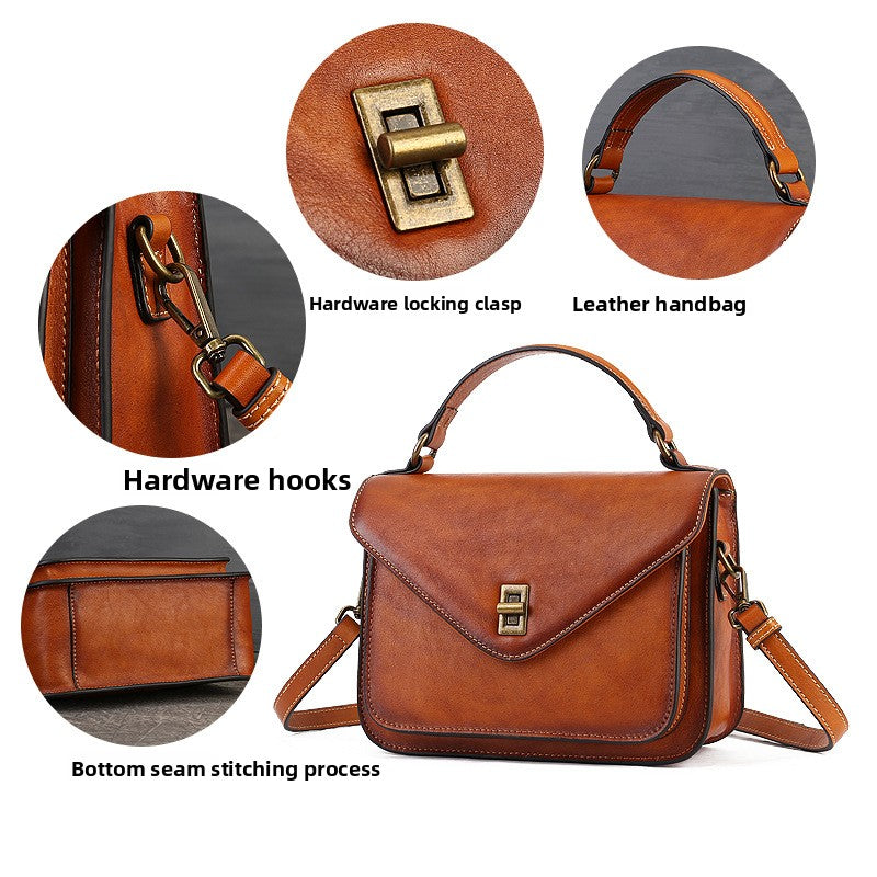 leather handbag