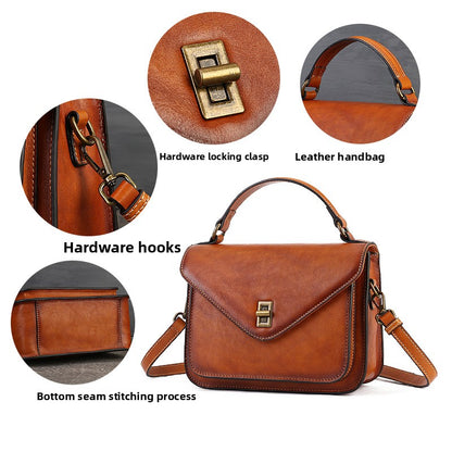 leather handbag