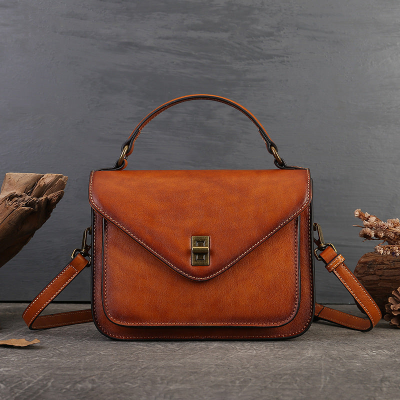 leather handbag