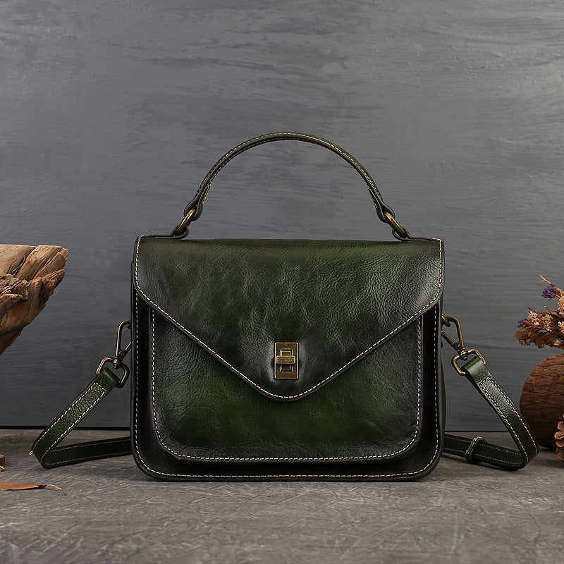 leather handbag