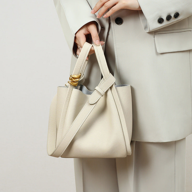 leather handbag
