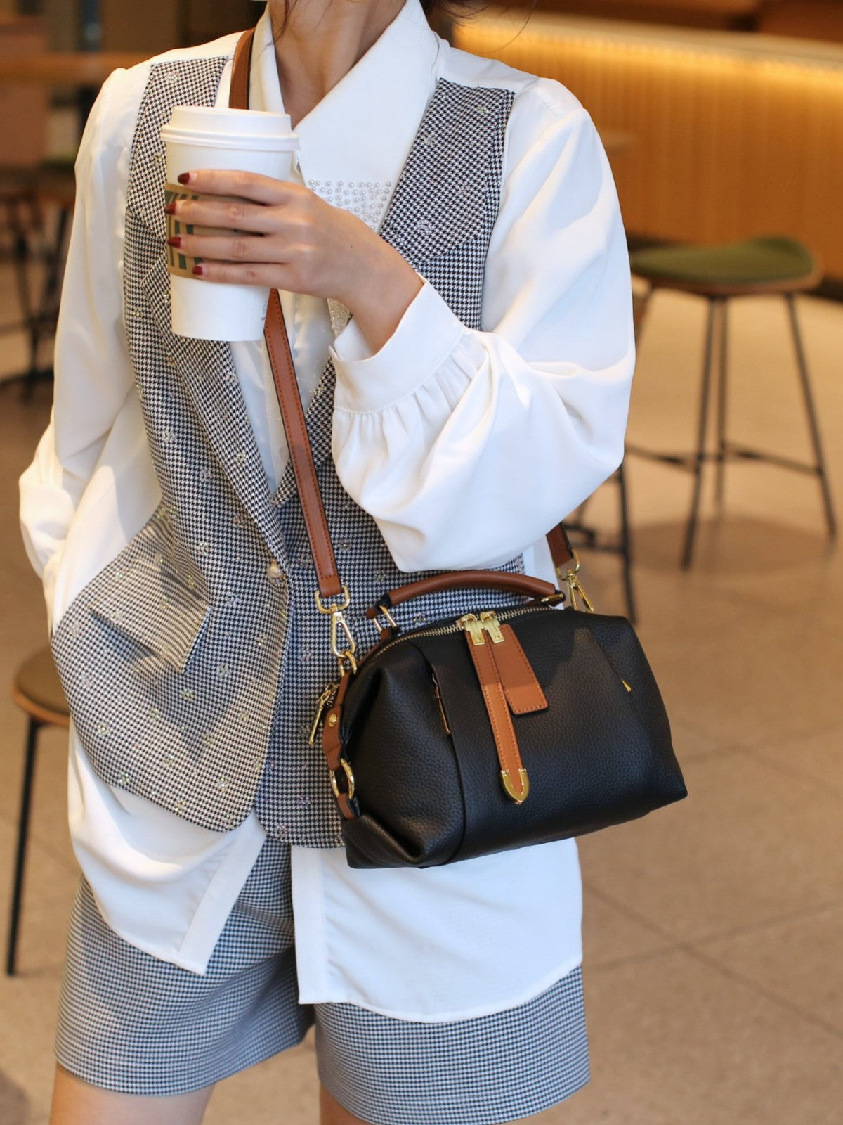 Leather Handbag