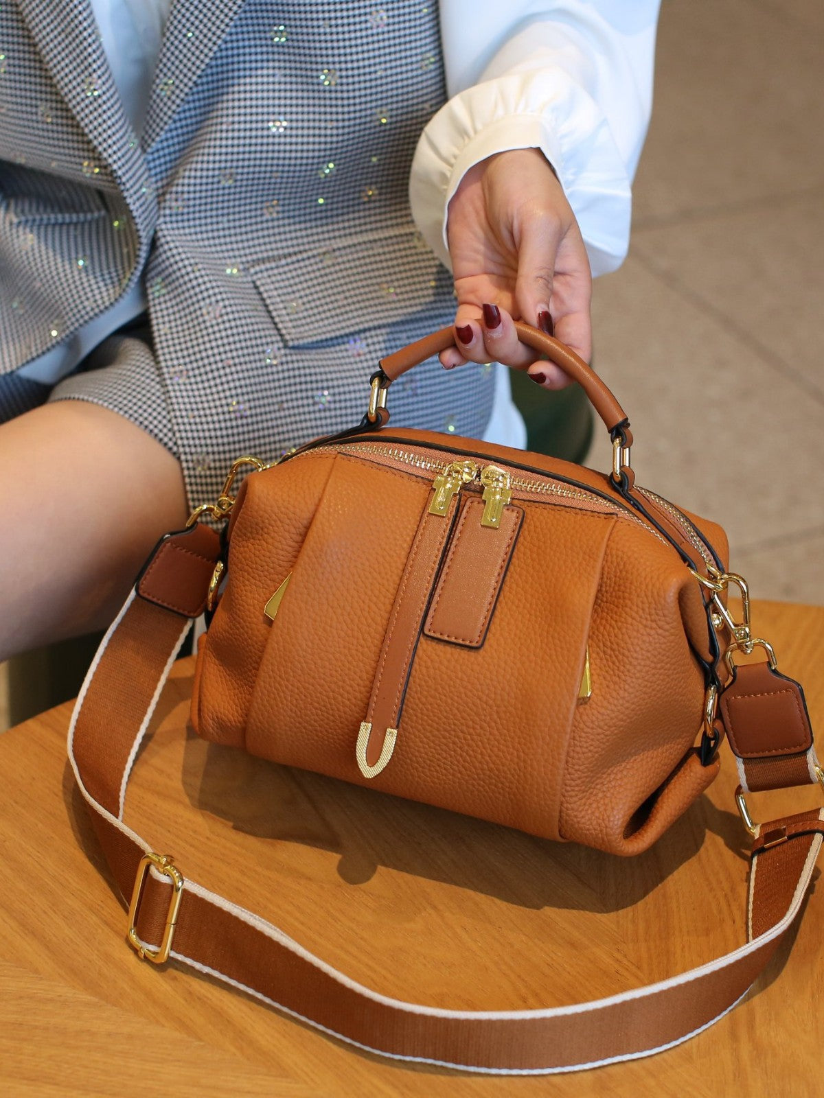 Leather Handbag