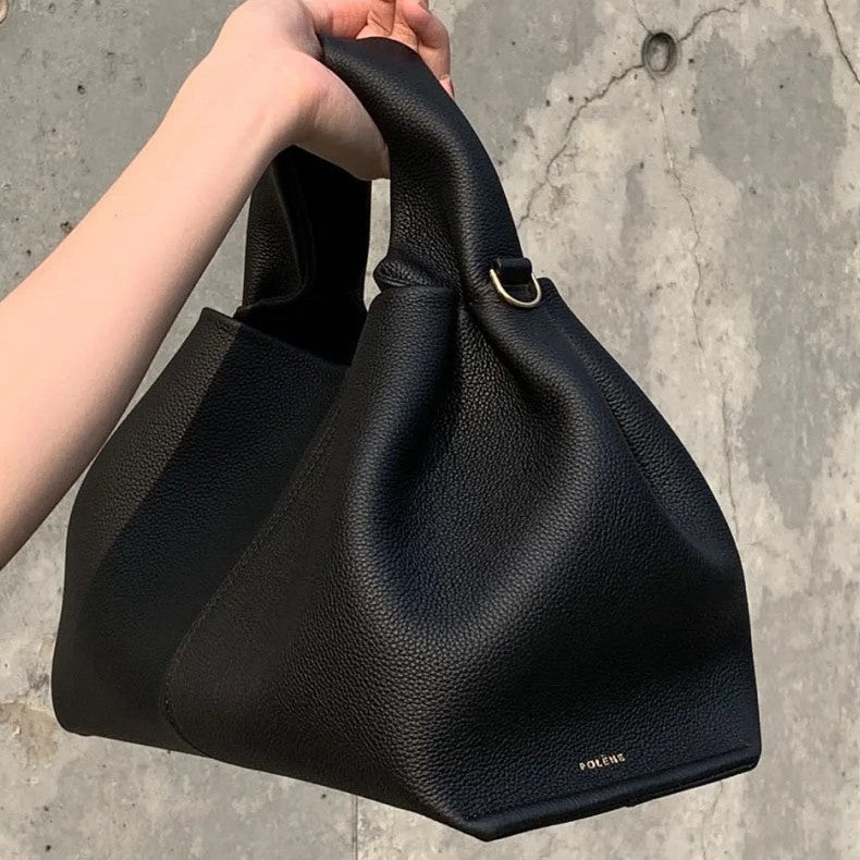 leather handbag