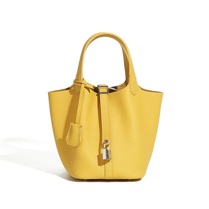 Leather handbag