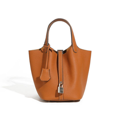 Leather handbag