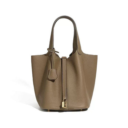 Leather handbag