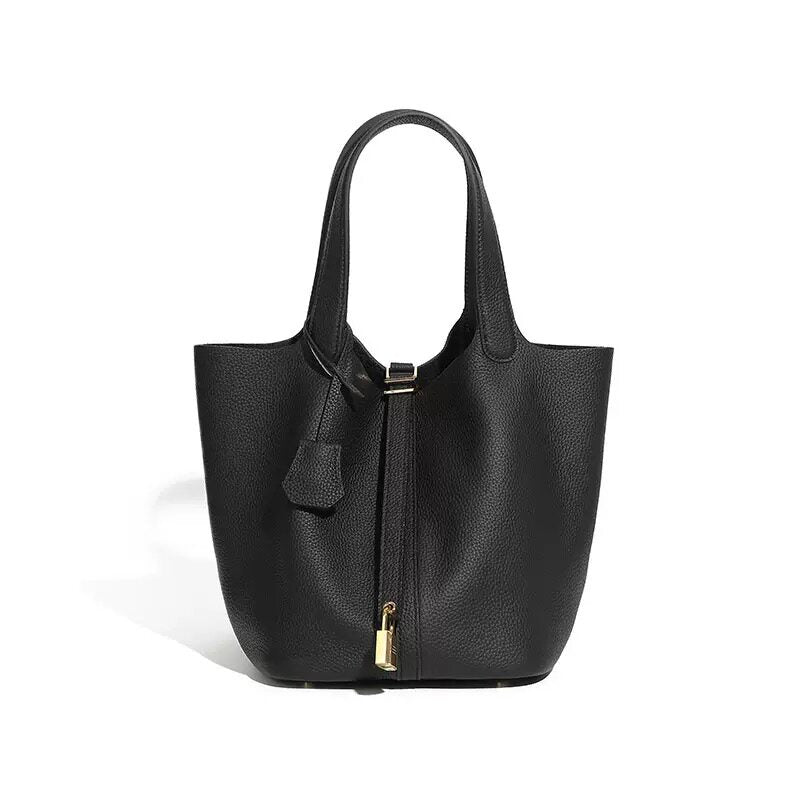 Leather handbag
