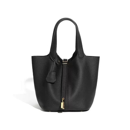 Leather handbag
