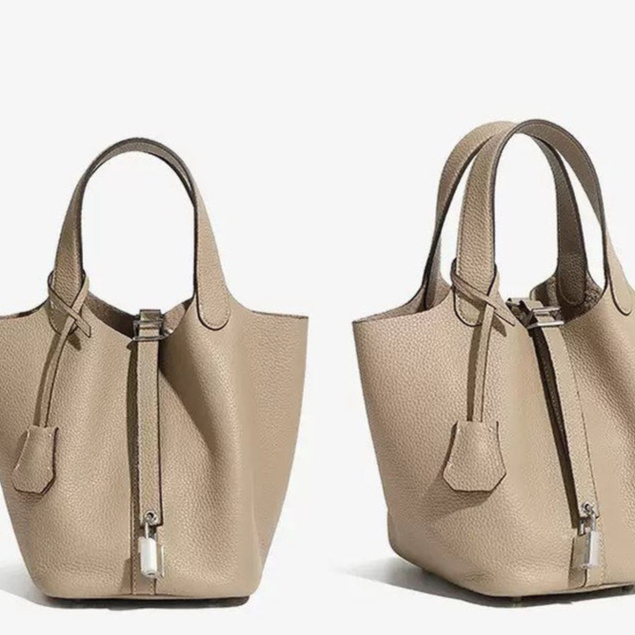 Leather handbag