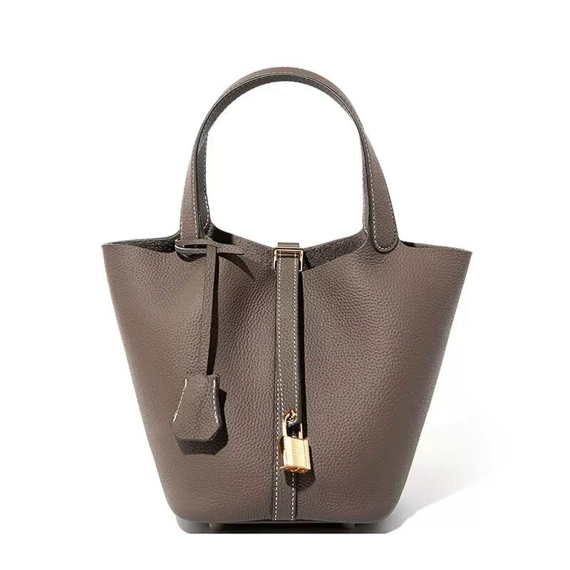 Leather handbag