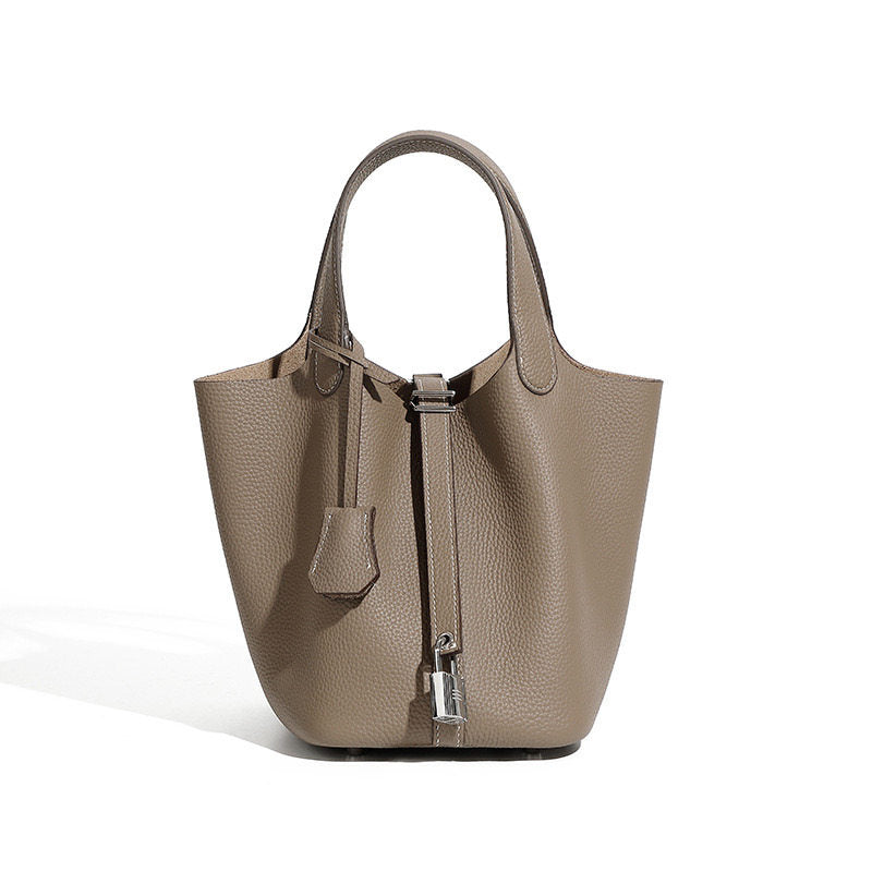 Leather handbag