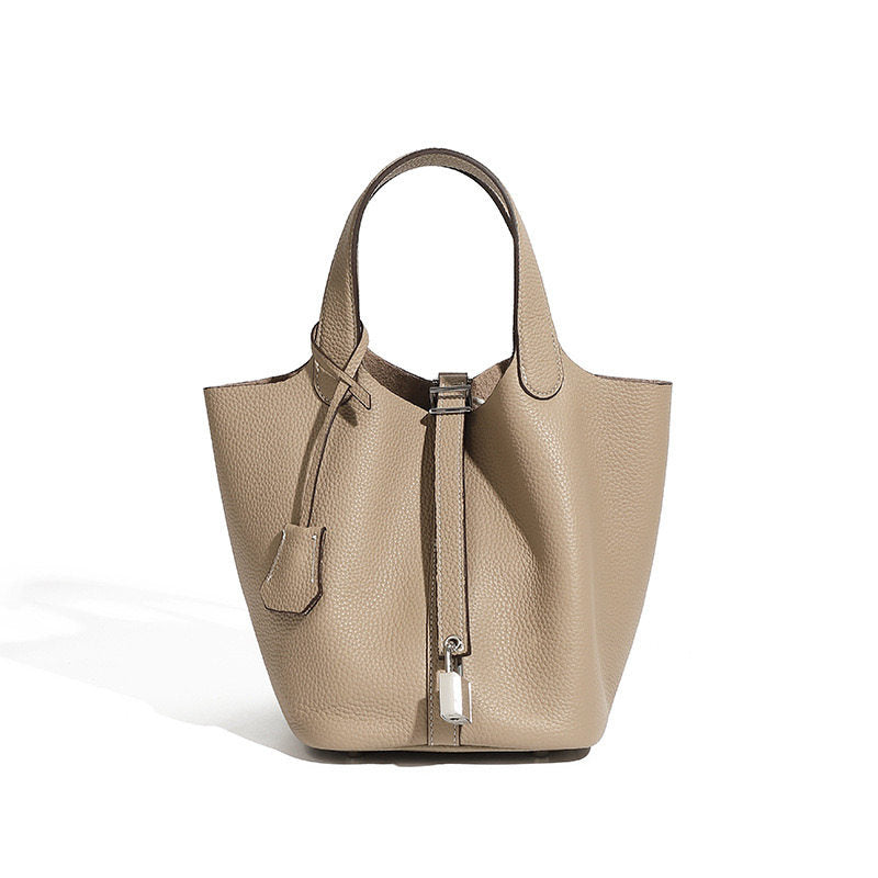 Leather handbag