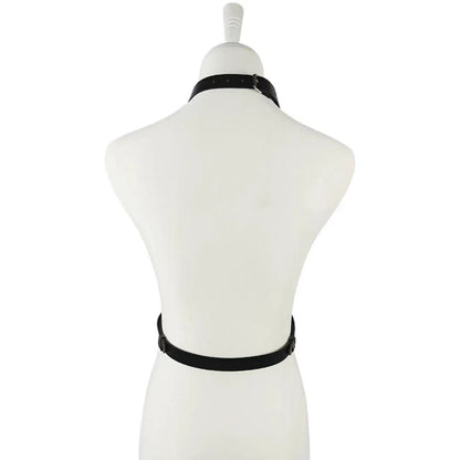 Leather handcuffs collar