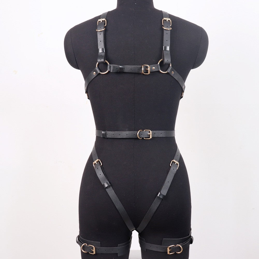 Leather Hollow Out Fashion Belt