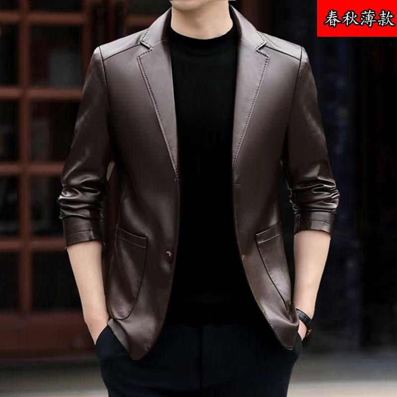 Leather Jacket Men