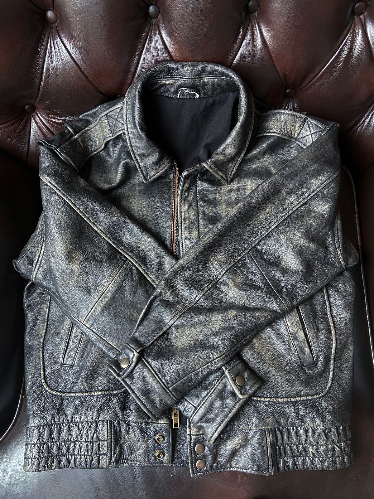 leather jacket