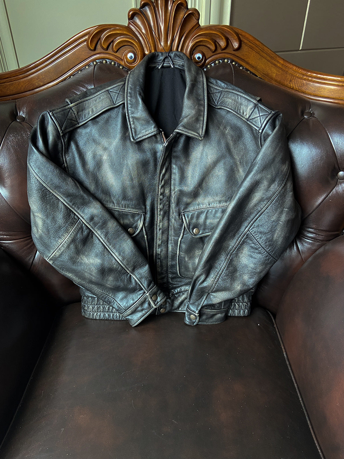 leather jacket