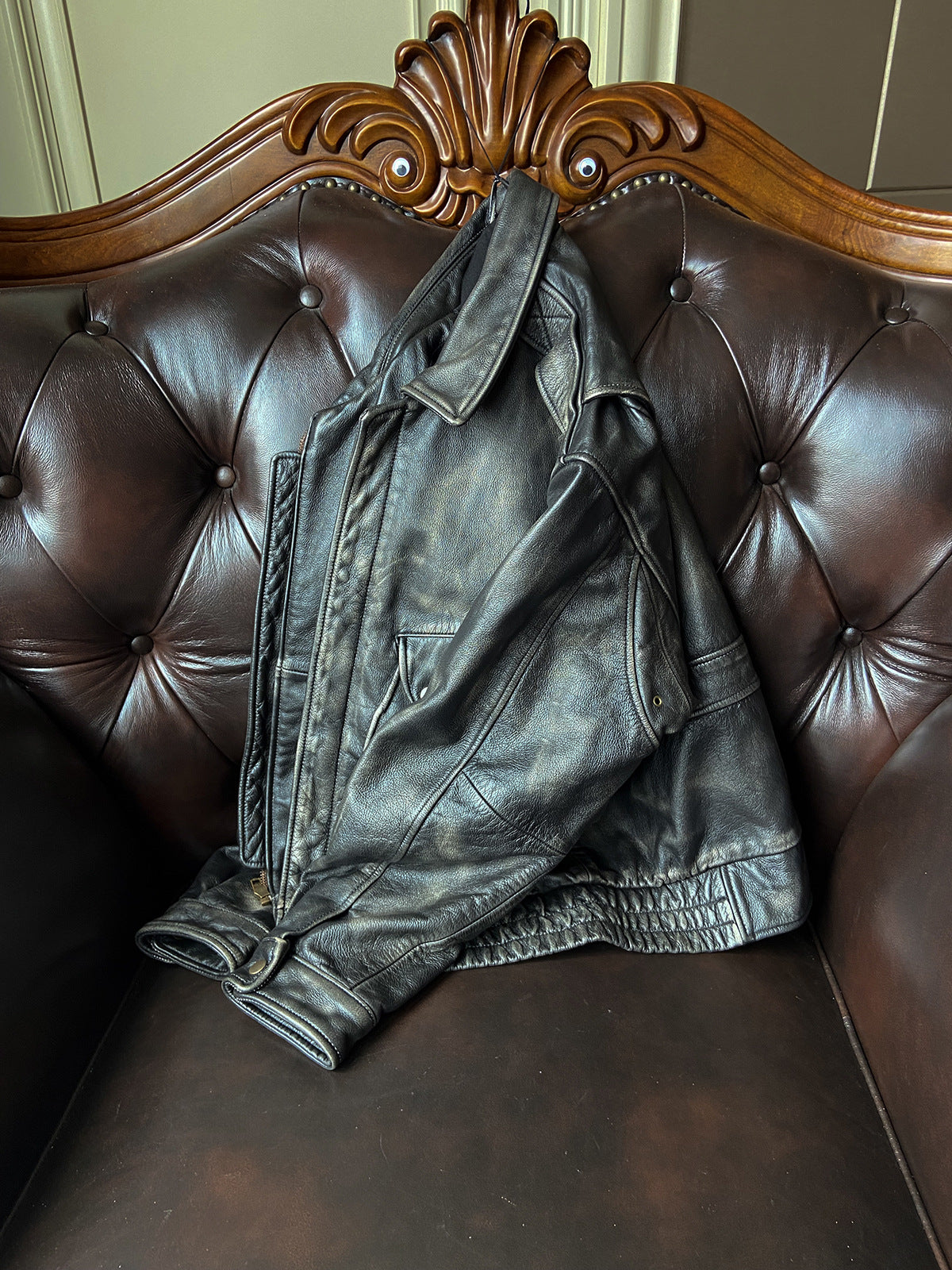 leather jacket