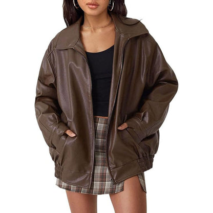 Leather jacket