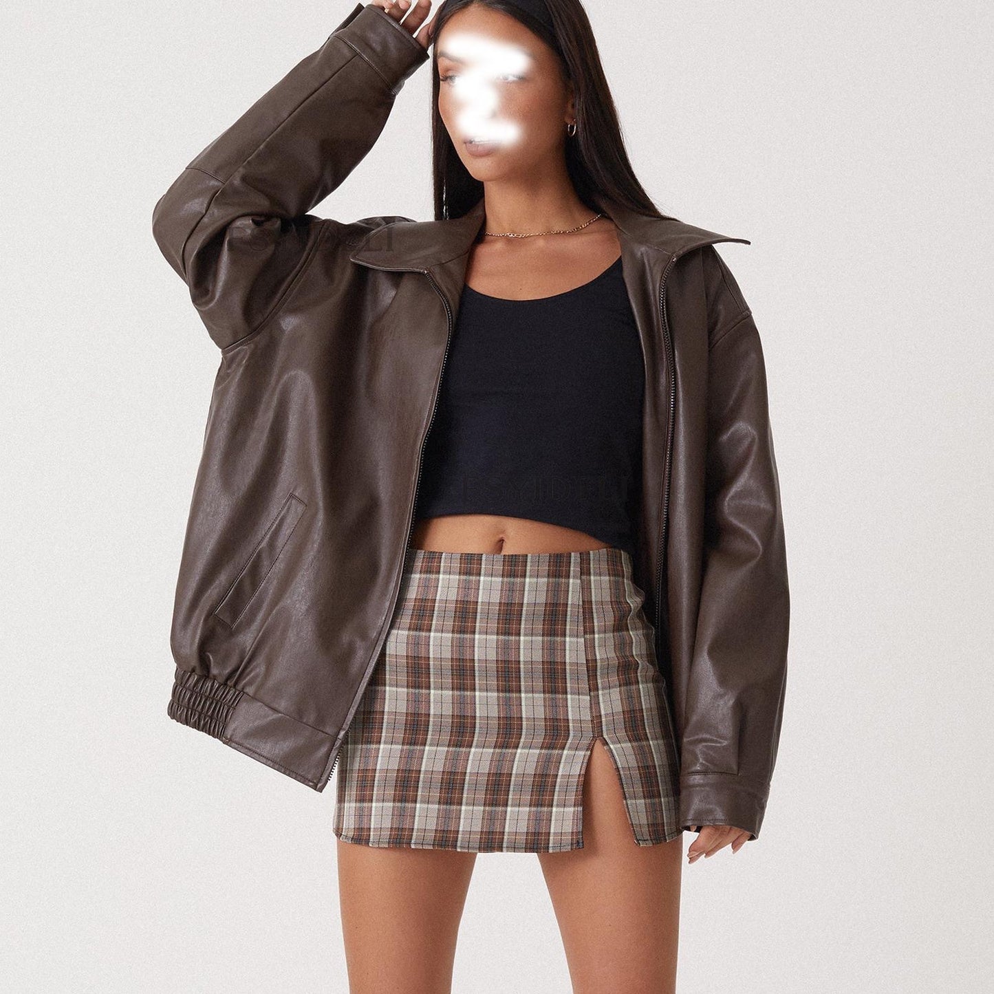 Leather jacket