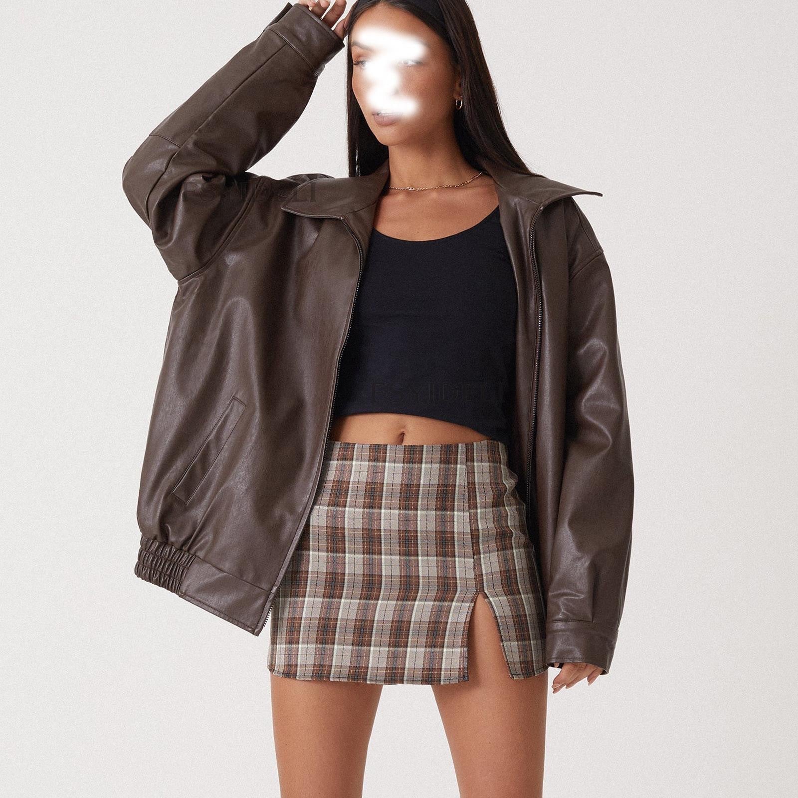 Leather jacket