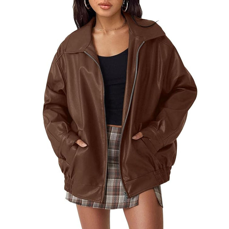 Leather jacket