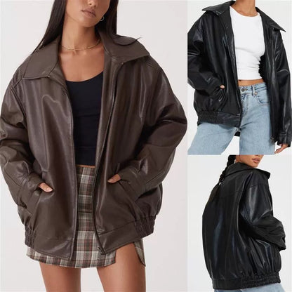 Leather jacket