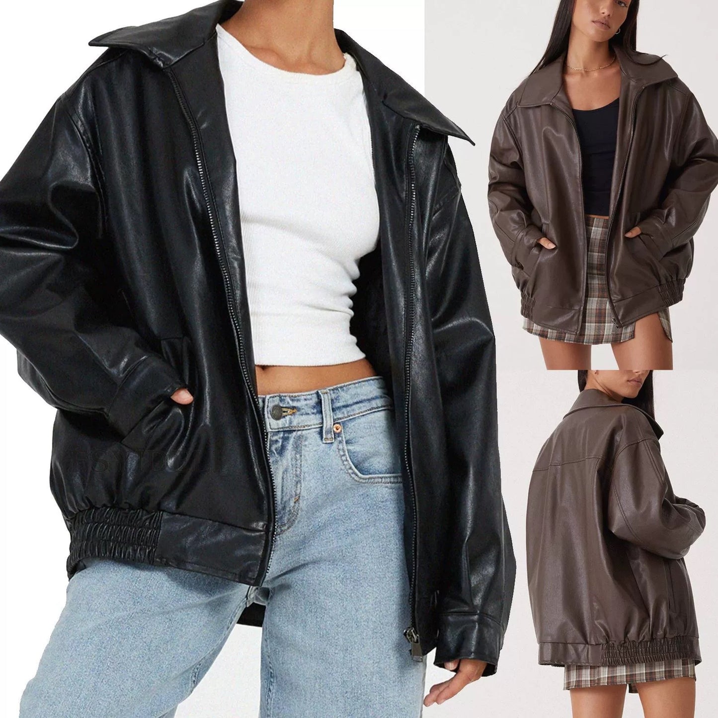 Leather jacket