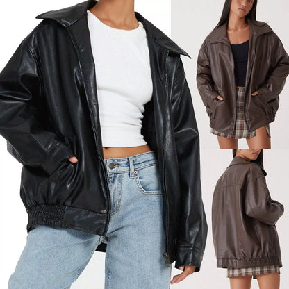 Leather jacket