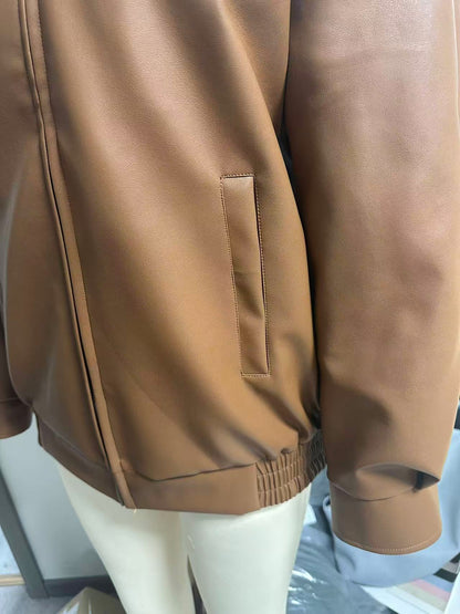 Leather jacket