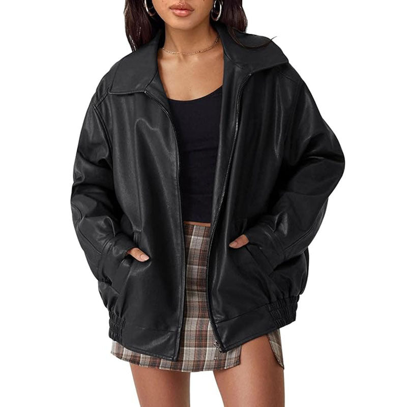 Leather jacket