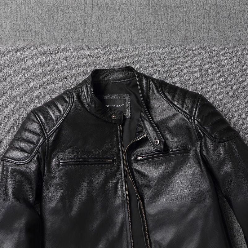 Leather jacket