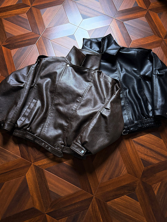 Leather jacket