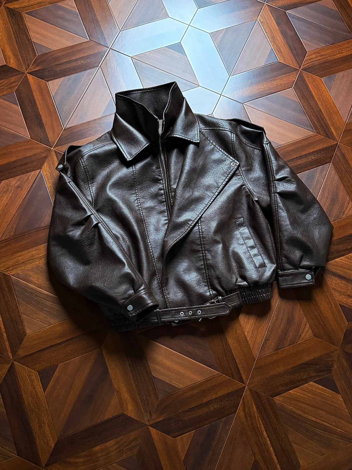 Leather jacket