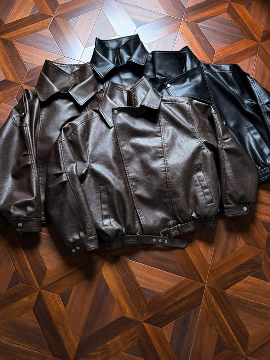 Leather jacket