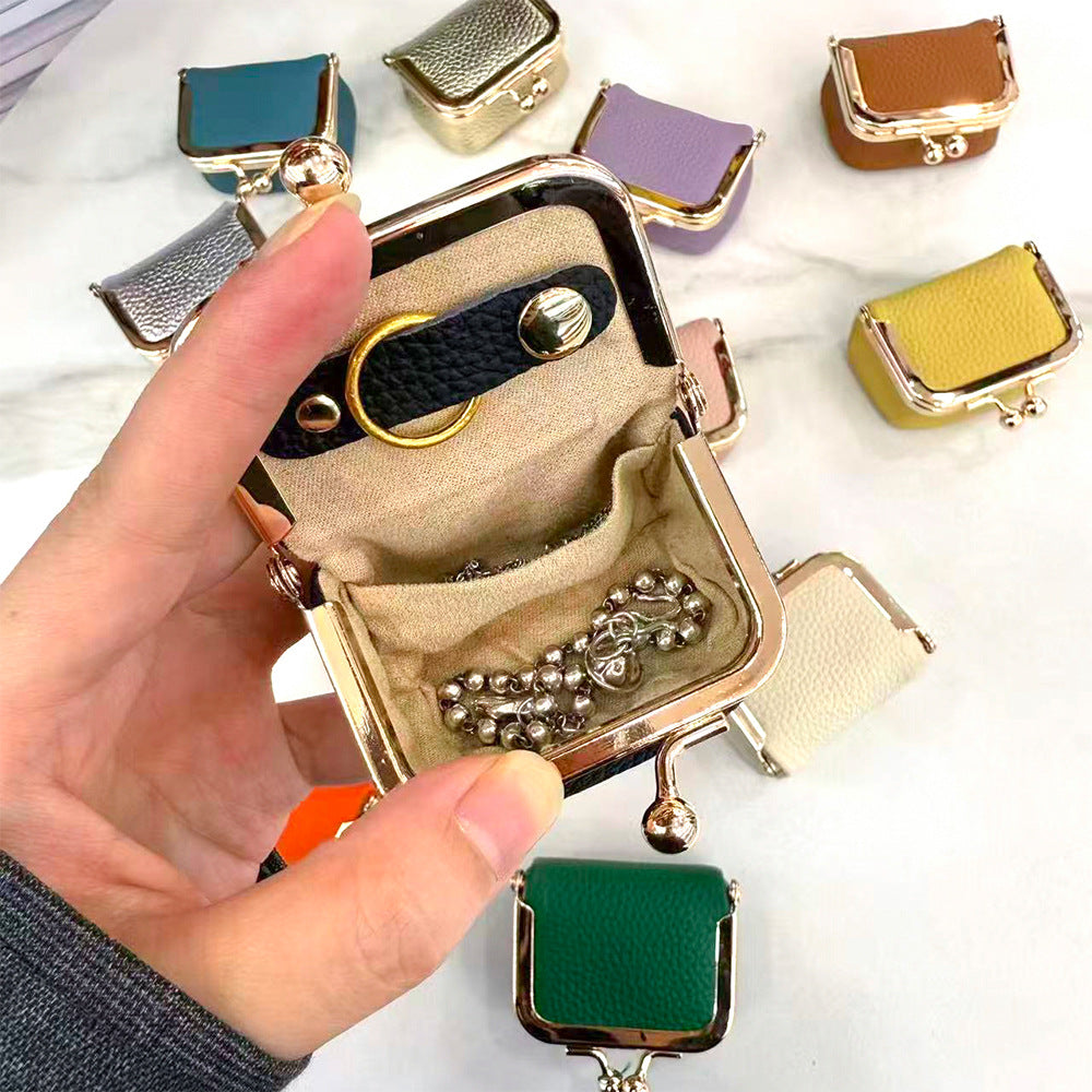 Leather Jewelry Bag