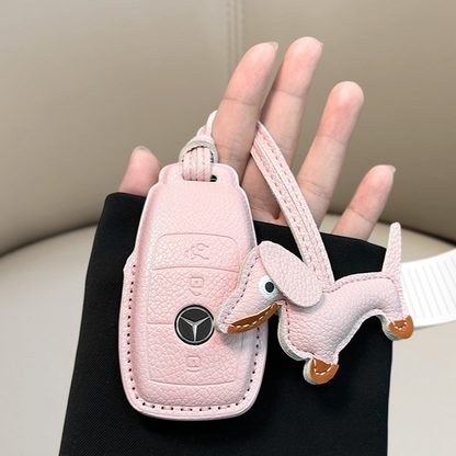 leather key case