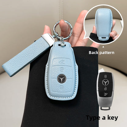 leather key case