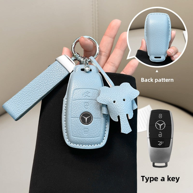 leather key case