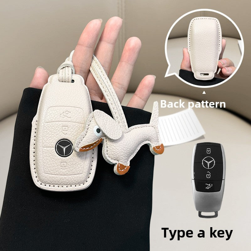 leather key case